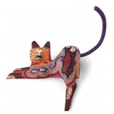 Pepe Santiago Oaxacan Alebrije Wooden Cat