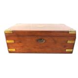 Antique Campaign Desk w/ Secret Drawers