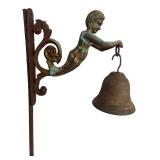 Cast Iron Mermaid Garden Stake 58"