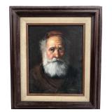 David Pelbam Oil on Canvas Portrait