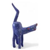 Martin Fabian Xuana Carved Wood Cat Alebrije