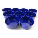 Heller Massimo Vignelli Blue Bowls Set of 9