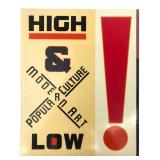 MoMA High & Low Modern Art 1990 1st Ed Book