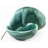 Green Glazed Ceramic TV Lamp