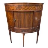 Federal Style Mahogany Corner Stand