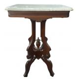 Victorian Marble Top Parlor Table