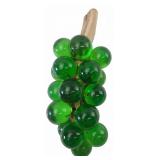 MCM Green Lucite Grape Bunch on Driftwood