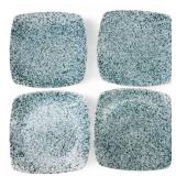 My Place My Space Square Speckled Plates 10x10