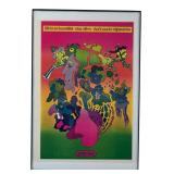 1970 Peter Max Life is So Beautiful Poster 12x18