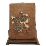 Antique Victorian Photo Album on Display Stand
