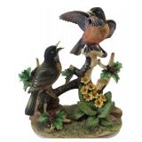 Robin by Andrea Ceramic Bird Figurine 10" H