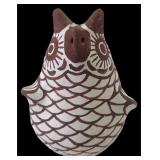 VTG Quanita Kalestewa Zuni Pottery Owl Figurine