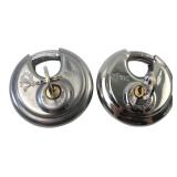 Defense 2 & C870 Stainless Disc Padlocks