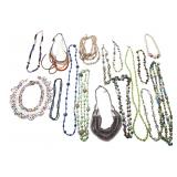 Large Mixed Lot of Beaded Fashion Necklaces