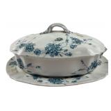 Doulton Burslem Jersey Covered Dish & Platter