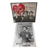 Desperate Enterprises I Love Lucy Metal Signs
