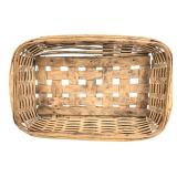 Woven Wood Splint Gathering Basket