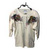 Eminent Sequin Embellished Sweatshirt Size S