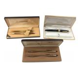 Cross & Sheaffer Mixed Pen Sets Lot