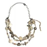 Multi-Strand Shell & Bead Necklace