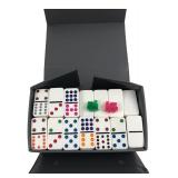 Cardinal Mexican Train Domino Set in Case