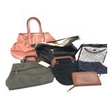 Assorted Handbags & Kenneth Cole Wallet