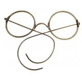 Shur-On 12K GF Antique Round Spectacles