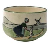 HAAG Austria Hand-Painted Ceramic Bowl