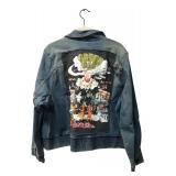 Falls Creek Denim Jacket Green Day Dookie Patch