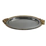 Oneida 18/8 Stainless Oval Tray 10x16"