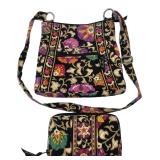 Vera Bradley Quilted Crossbody Bag & Wallet Set