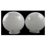 Pr. Verre Krasna Opaline Glass Globes