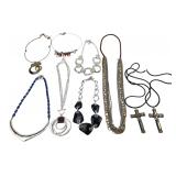 Assorted Costume Jewelry Necklaces Lot of 9