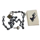 VTG Chain Escape Magic Trick with Traveller Lock