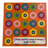 Sticky Sparkly Letters & Shapes Sticker Kit