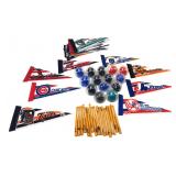 Rico MLB Mini Pennants, Bats & Helmets Lot