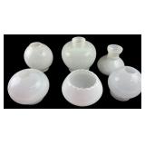 Set of 6 S. Reich & Co. Opaline Lamp Shades