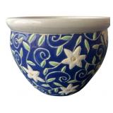 New England Pottery Edelweiss Ceramic Planter