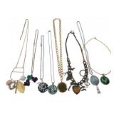Assorted Costume Jewelry Necklaces Lot of 8