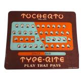 Tocherto Type-Rite Toy Keyboard
