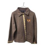 Renee M Sport Quilted Autumn Leaf Jacket Size L