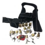 Samsonite & Assorted Luggage Padlocks & Strap