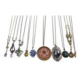 1928 Jewelry & Sterling Mixed Necklace Lot