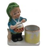 Jasco Christmas Luvkins Drummer Boy Candle Holder