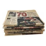 Mixed Lot Vintage Detroit Area Newspapers