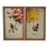 Harry Rountree Framed Bird Lithograph Prints