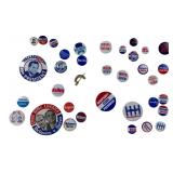 Assorted 1972 Political Campaign Buttons