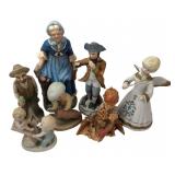 Mixed Lot 7 Figurines Enesco Schmid Music Box