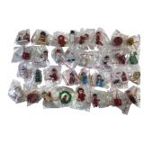 VTG Miniature Wooden Christmas Ornaments