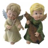 VTG Creative Art Fl Inc Musical Angel Figurines